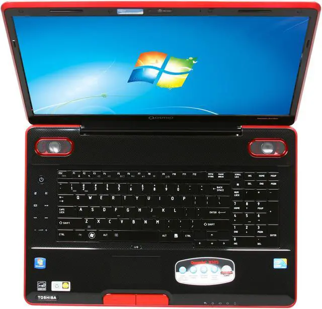 Alt view image 6 of 8 - TOSHIBA Laptop Qosmio Intel Core i7-740QM 4GB Memory 500GB HDD NVIDIA GeForce GTX 460M 18.4" Windows 7 Home Premium 64-bit X505-Q894