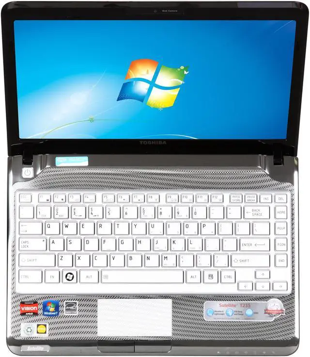Alt view image 5 of 7 - TOSHIBA Laptop Satellite AMD Turion II Neo K625 4GB Memory 320GB HDD ATI Radeon HD 4225 13.3" Windows 7 Home Premium 64-bit T235D-S1360