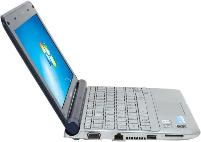 Alt view image 4 of 8 - TOSHIBA Mini NB305-N600 Aluminum Finish in Blue Intel Atom N550(1.50 GHz) 10.1" WSVGA 1GB Memory 250GB HDD Netbook