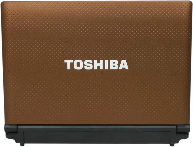 Alt view image 3 of 8 - TOSHIBA Mini NB505-N508BN EasyGrip Finish in Brown Intel Atom N455(1.66 GHz) 10.1" WSVGA 1GB Memory 250GB HDD Netbook