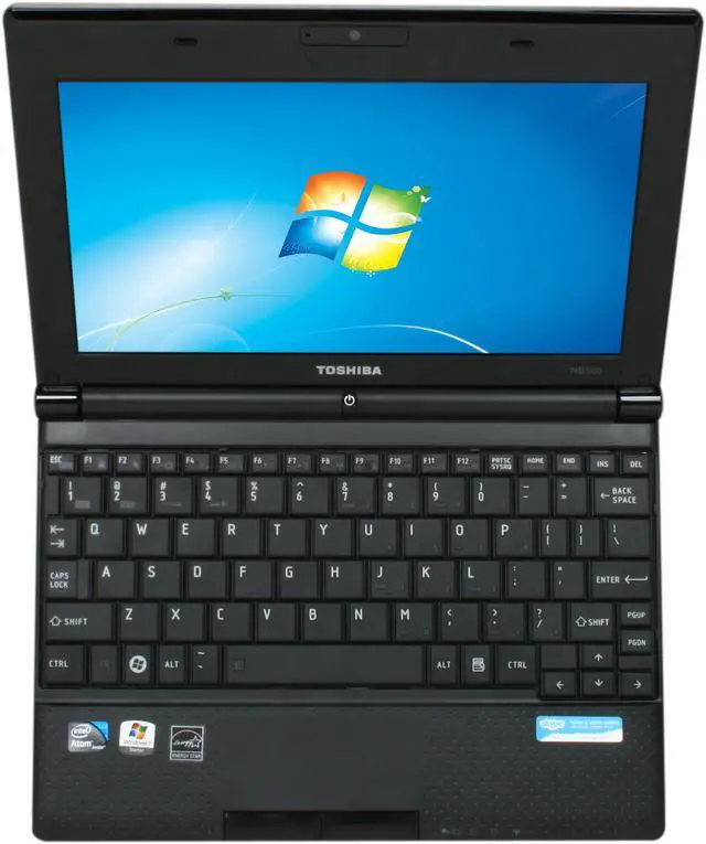Alt view image 6 of 8 - TOSHIBA Mini NB505-N508BN EasyGrip Finish in Brown Intel Atom N455(1.66 GHz) 10.1" WSVGA 1GB Memory 250GB HDD Netbook