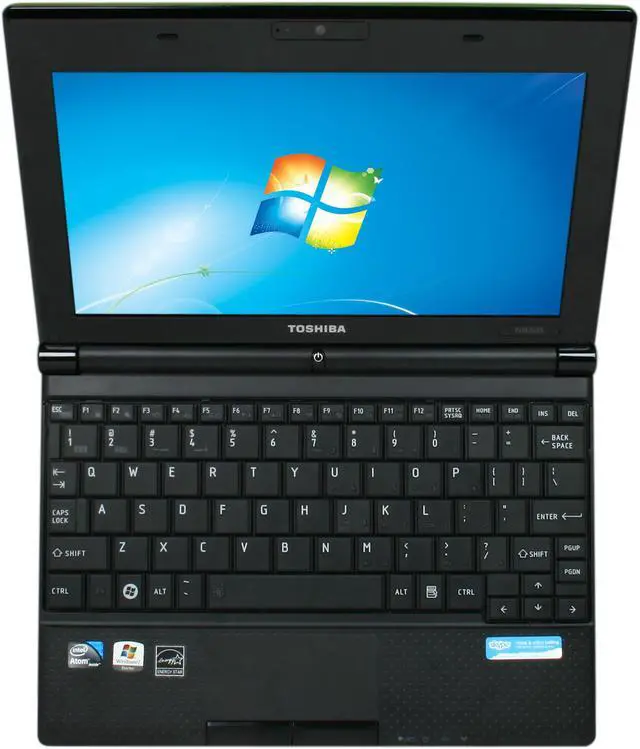 Alt view image 6 of 8 - TOSHIBA Mini NB505-N508GN EasyGrip Finish in Lime Green Intel Atom N455(1.66 GHz) 10.1" WSVGA 1GB Memory 250GB HDD Netbook