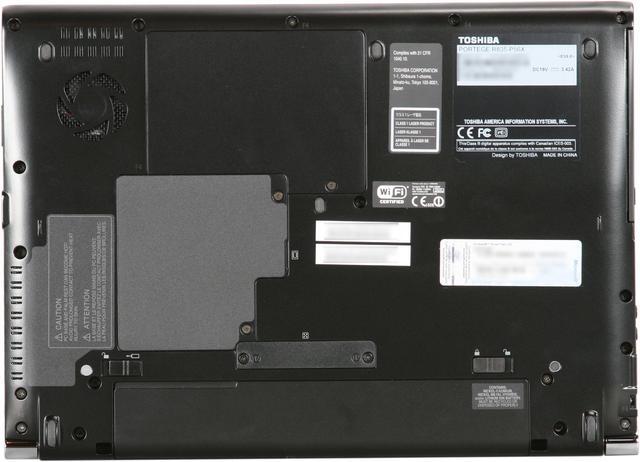 Alt view image 7 of 8 - TOSHIBA Laptop Portege Intel Core i5-2410M 4GB Memory 640GB HDD Intel HD Graphics 3000 13.3" Windows 7 Home Premium 64-bit R835-P56X