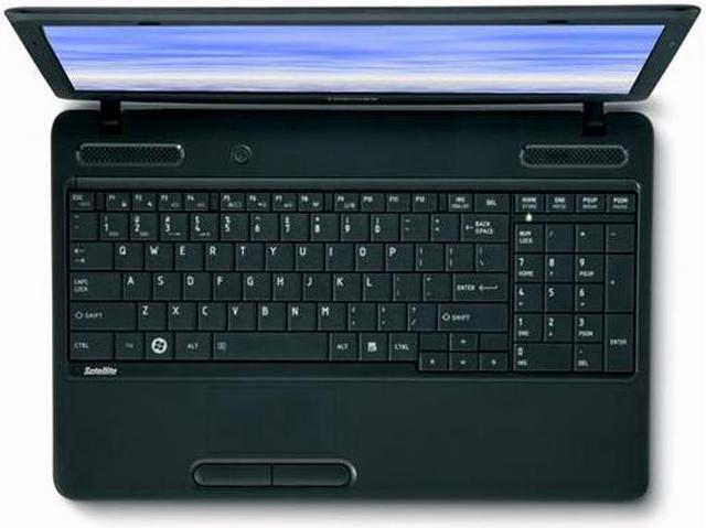TOSHIBA Laptop Satellite C655D AMD V140 2GB Memory 320GB HDD ATI
