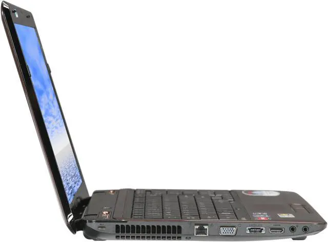 Alt view image 4 of 8 - TOSHIBA Laptop Satellite AMD Phenom II N660 4GB Memory 500GB HDD ATI Radeon HD 4250 15.6" Windows 7 Home Premium 64-bit L655D-S5159BN