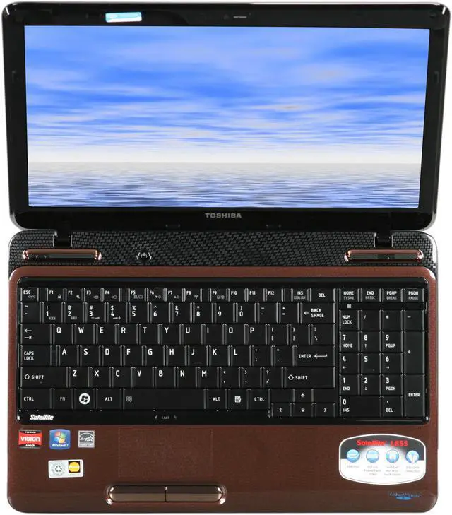Alt view image 6 of 8 - TOSHIBA Laptop Satellite AMD Phenom II N660 4GB Memory 500GB HDD ATI Radeon HD 4250 15.6" Windows 7 Home Premium 64-bit L655D-S5159BN