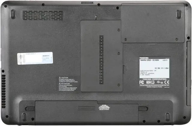 Alt view image 7 of 8 - TOSHIBA Laptop Satellite AMD Phenom II N660 4GB Memory 500GB HDD ATI Radeon HD 4250 15.6" Windows 7 Home Premium 64-bit L655D-S5159BN