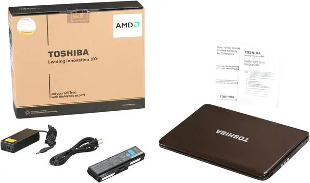 Alt view image 8 of 8 - TOSHIBA Laptop Satellite AMD Phenom II N660 4GB Memory 500GB HDD ATI Radeon HD 4250 15.6" Windows 7 Home Premium 64-bit L655D-S5159BN