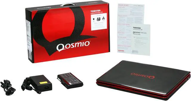 Alt view image 8 of 8 - TOSHIBA Laptop Qosmio Intel Core i7-2630QM 8GB Memory 1TB HDD NVIDIA GeForce GTX 460M 18.4" X505-Q8104X