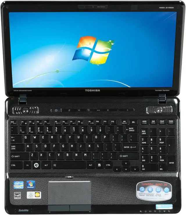 Alt view image 6 of 8 - TOSHIBA Laptop Satellite Intel Core i5-2410M 6GB Memory 640GB HDD NVIDIA GeForce GT 540M 15.6" Windows 7 Home Premium 64-bit A665-3DV11X