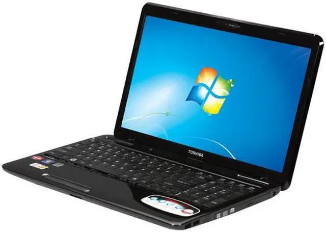 Main image of TOSHIBA Laptop Satellite AMD Turion II P540 4GB Memory 500GB HDD ATI Radeon HD 4250 15.6" Windows 7 Home Premium 64-bit L655D-S5109B