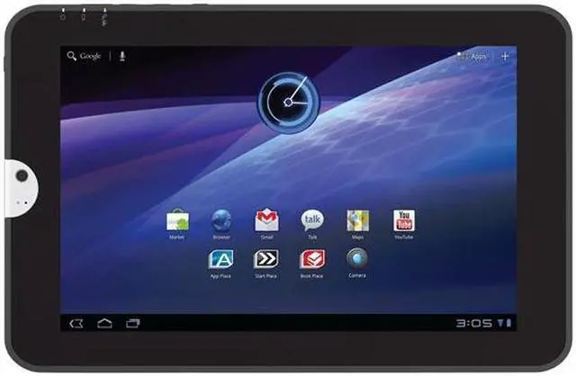 Main image of TOSHIBA Thrive AT105-T1016 NVIDIA Tegra 2 1.00GHz 10.1" 1GB DDR2 Memory 16GB Storage Tablet Android 4.0 (Ice Cream Sandwich)