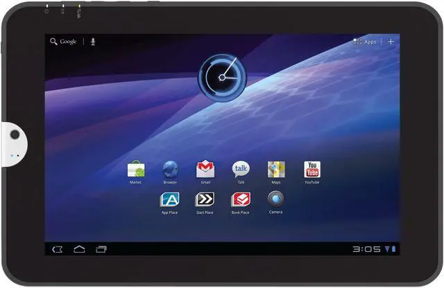 Main image of TOSHIBA Thrive AT105-T1032 Tablet NVIDIA Tegra 2 1.00GHz 10.1" 1GB DDR2 Memory 32GB Storage NVIDIA ULP GeForce
