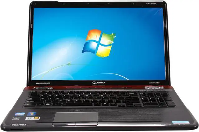 Alt view image 5 of 10 - TOSHIBA Laptop Qosmio Intel Core i7-2630QM 8GB Memory 500GB Hybrid 4GB + 750GB HDD NVIDIA GeForce GTX 560M (3D Vision) 17.3" Windows 7 Home Premium 64-bit X775-3DV78