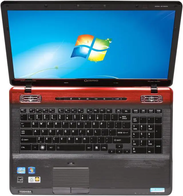 Alt view image 6 of 10 - TOSHIBA Laptop Qosmio Intel Core i7-2630QM 8GB Memory 500GB Hybrid 4GB + 750GB HDD NVIDIA GeForce GTX 560M (3D Vision) 17.3" Windows 7 Home Premium 64-bit X775-3DV78
