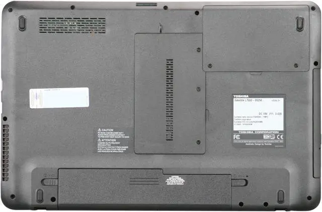 Alt view image 7 of 8 - TOSHIBA Laptop Satellite AMD A4-3300M 4GB Memory 500GB HDD AMD Radeon HD 6480G 15.6" Windows 7 Home Premium 64-bit L755D-S5250