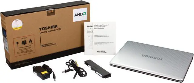 Alt view image 8 of 8 - TOSHIBA Laptop Satellite AMD A4-3300M 4GB Memory 640GB HDD AMD Radeon HD 6480G 17.3" Windows 7 Home Premium 64-bit L775D-S7220
