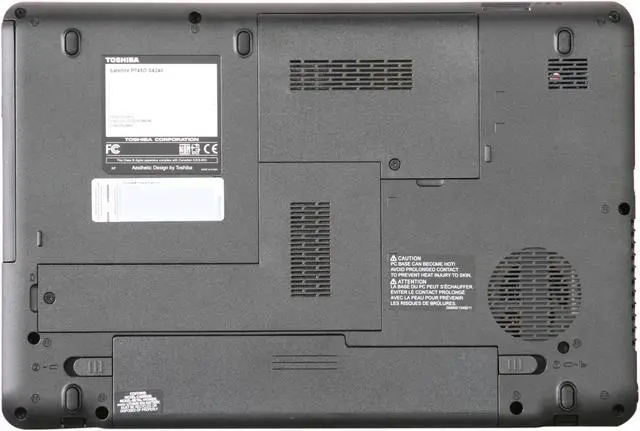 Alt view image 7 of 8 - TOSHIBA Laptop Satellite AMD A6-3400M 6GB Memory 640GB HDD AMD Radeon HD 6520G 14.0" Windows 7 Home Premium 64-bit P745D-S4240