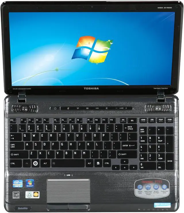 Alt view image 6 of 8 - TOSHIBA Laptop Satellite Intel Core i5-2410M 6GB Memory 750GB HDD NVIDIA GeForce GT 540M (3D Vision) 15.6" Windows 7 Home Premium 64-bit P755-3DV20