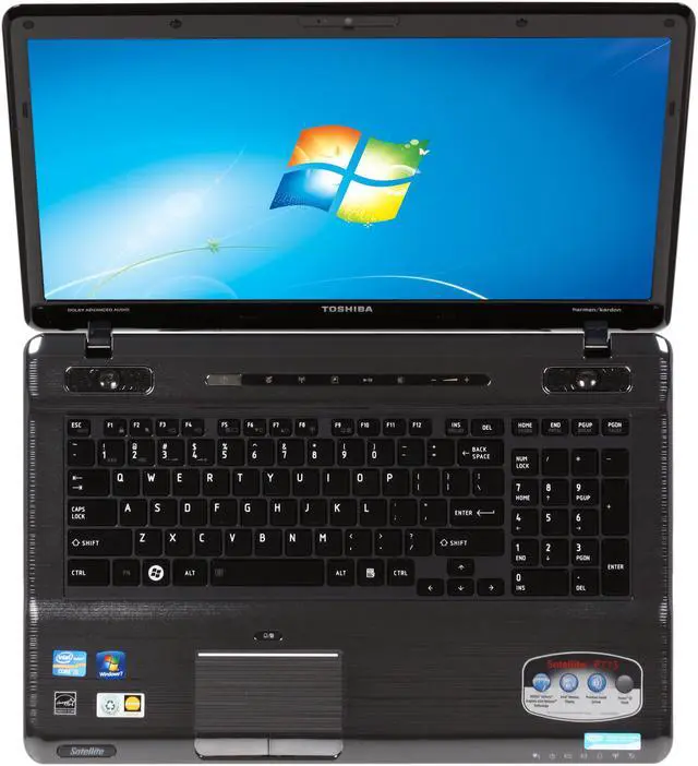 Alt view image 6 of 8 - TOSHIBA Laptop Satellite Intel Core i5-2410M 6GB Memory 750GB HDD NVIDIA GeForce GT 540M 17.3" Windows 7 Home Premium 64-bit P775-S7234