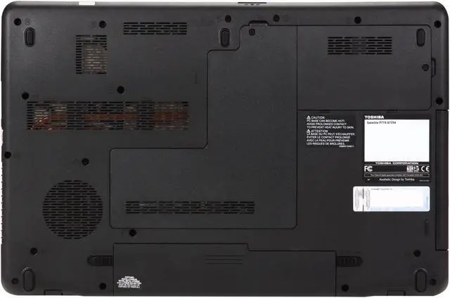 Alt view image 7 of 8 - TOSHIBA Laptop Satellite Intel Core i5-2410M 6GB Memory 750GB HDD NVIDIA GeForce GT 540M 17.3" Windows 7 Home Premium 64-bit P775-S7234