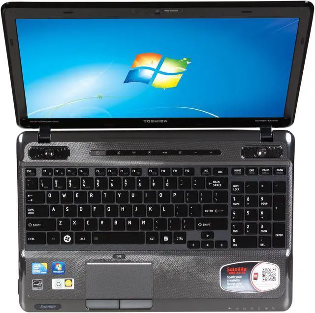 Alt view image 6 of 8 - TOSHIBA Laptop Satellite Intel Core i3-380M 4GB Memory 640GB HDD Intel HD Graphics 15.6" Windows 7 Home Premium 64-bit A665/S5170B