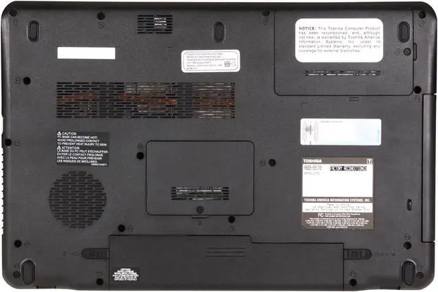 Alt view image 7 of 8 - TOSHIBA Laptop Satellite Intel Core i3-380M 4GB Memory 640GB HDD Intel HD Graphics 15.6" Windows 7 Home Premium 64-bit A665/S5170B