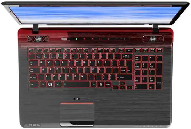 Alt view image 3 of 8 - TOSHIBA Qosmio X770-01H Notebook Intel Core i7 2630QM(2.00GHz) 17.3" 8GB Memory DDR3 1333 750GB HDD + 128GB SSD 7200rpm Blu-Ray Burner NVIDIA GeForce GTX 560M