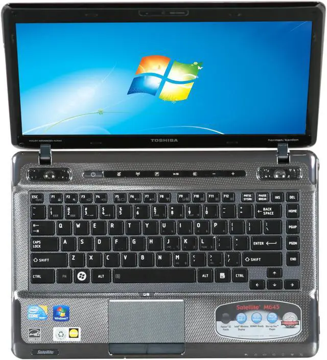 Alt view image 6 of 8 - TOSHIBA Laptop Satellite Intel Core i5-460M 4GB Memory 500GB HDD Intel HD Graphics 14.0" Windows 7 Home Premium 64-Bit M645-S4070B