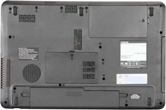 Alt view image 7 of 8 - TOSHIBA Laptop Satellite AMD E-300 3GB Memory 320GB HDD AMD Radeon HD 6310 15.6" Windows 7 Home Premium 64-Bit C655D-S5330