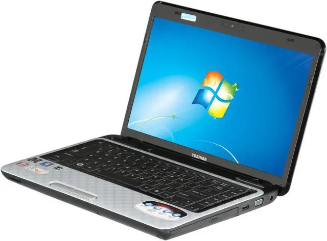 Main image of TOSHIBA Laptop Satellite AMD E-450 4GB Memory 500GB HDD AMD Radeon HD 6320 14.0" Windows 7 Home Premium 64-Bit L745D-S4350