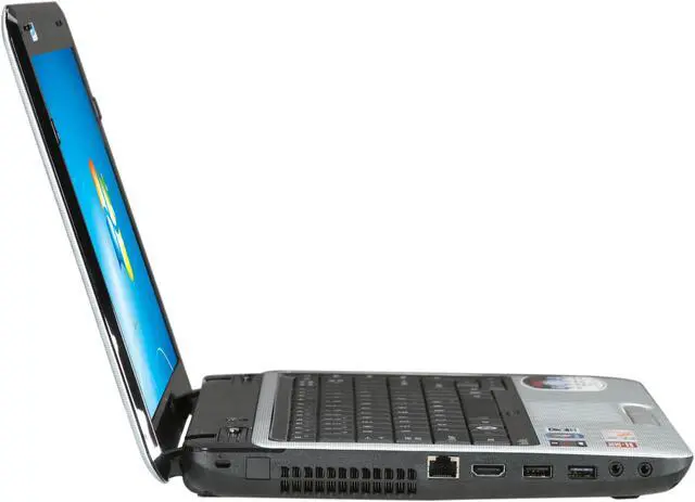 Alt view image 4 of 8 - TOSHIBA Laptop Satellite AMD E-450 4GB Memory 500GB HDD AMD Radeon HD 6320 14.0" Windows 7 Home Premium 64-Bit L745D-S4350