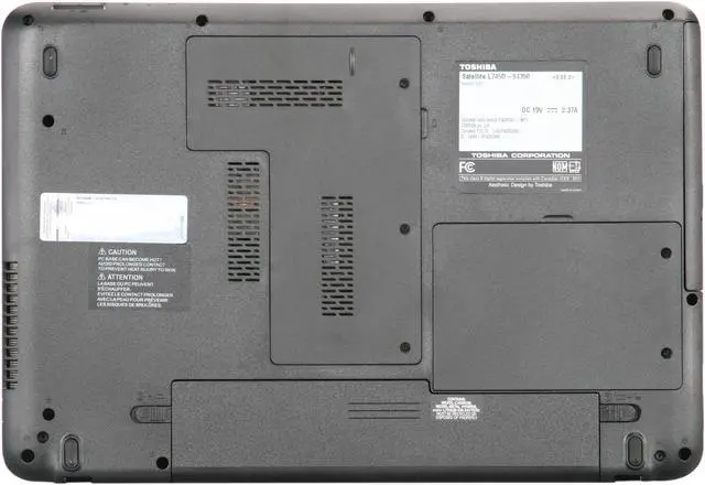 Alt view image 7 of 8 - TOSHIBA Laptop Satellite AMD E-450 4GB Memory 500GB HDD AMD Radeon HD 6320 14.0" Windows 7 Home Premium 64-Bit L745D-S4350