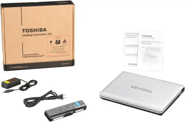 Alt view image 8 of 8 - TOSHIBA Laptop Satellite AMD E-450 4GB Memory 500GB HDD AMD Radeon HD 6320 14.0" Windows 7 Home Premium 64-Bit L745D-S4350