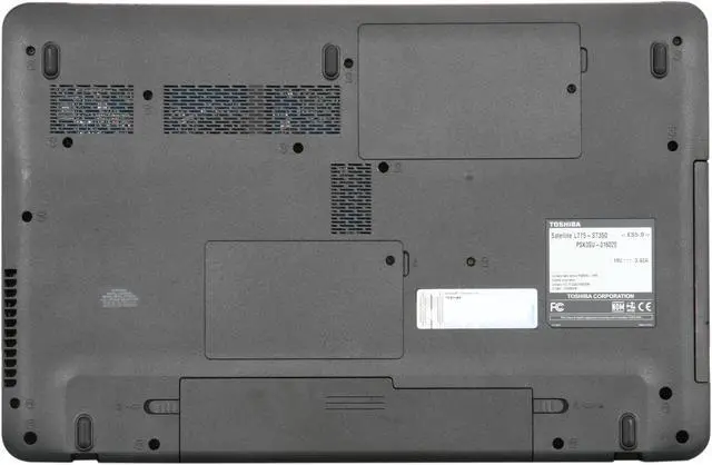 Alt view image 7 of 8 - TOSHIBA Laptop Satellite Intel Core i3-2330M 4GB Memory 640GB HDD Intel HD Graphics 17.3" Windows 7 Home Premium 64-Bit L775-S7350