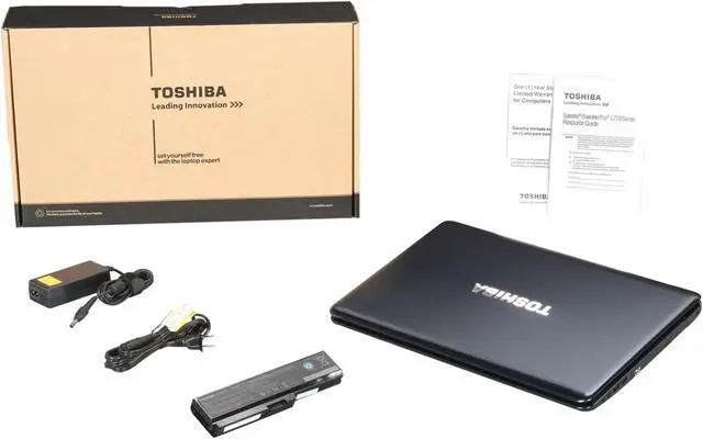 Alt view image 8 of 8 - TOSHIBA Laptop Satellite Intel Core i3-2330M 4GB Memory 640GB HDD Intel HD Graphics 17.3" Windows 7 Home Premium 64-Bit L775-S7350
