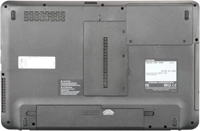 Alt view image 7 of 8 - TOSHIBA Laptop Satellite AMD A6-3400M 4GB Memory 500GB HDD AMD Radeon HD 6520G 15.6" Windows 7 Home Premium 64-Bit L755D-S5359