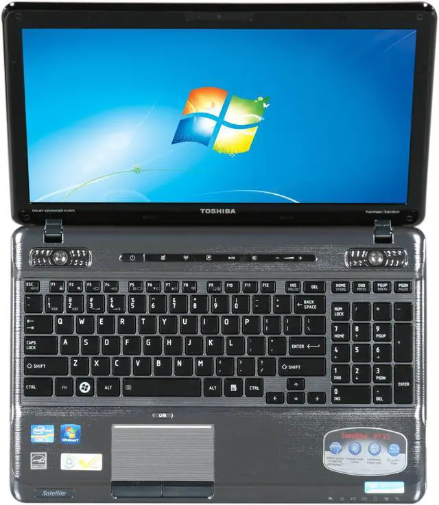 Alt view image 6 of 8 - TOSHIBA Laptop Satellite Intel Core i5-2430M 6GB Memory 750GB HDD NVIDIA GeForce GT 540M 15.6" Windows 7 Home Premium 64-Bit P755-S5398