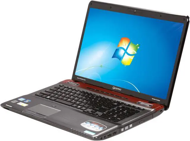 Main image of TOSHIBA Laptop Qosmio Intel Core i5-2430M 6GB Memory 640GB HDD NVIDIA GeForce GTX 560M 17.3" Windows 7 Home Premium 64-Bit X775-Q7380