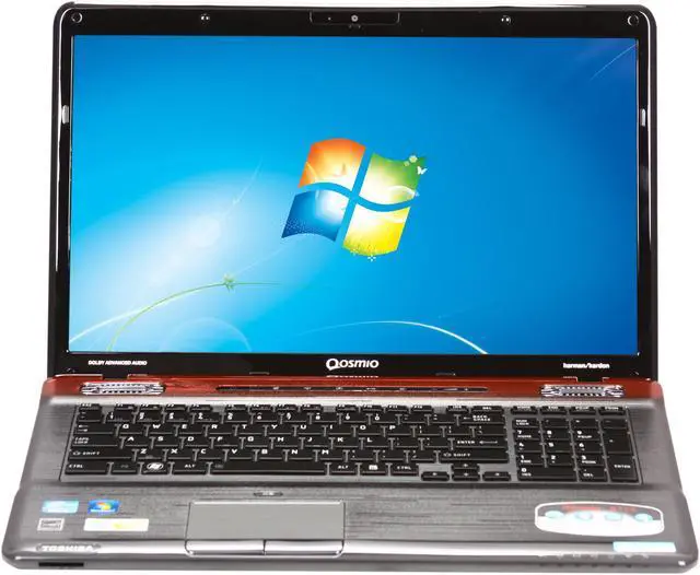 Alt view image 5 of 8 - TOSHIBA Laptop Qosmio Intel Core i5-2430M 6GB Memory 640GB HDD NVIDIA GeForce GTX 560M 17.3" Windows 7 Home Premium 64-Bit X775-Q7380