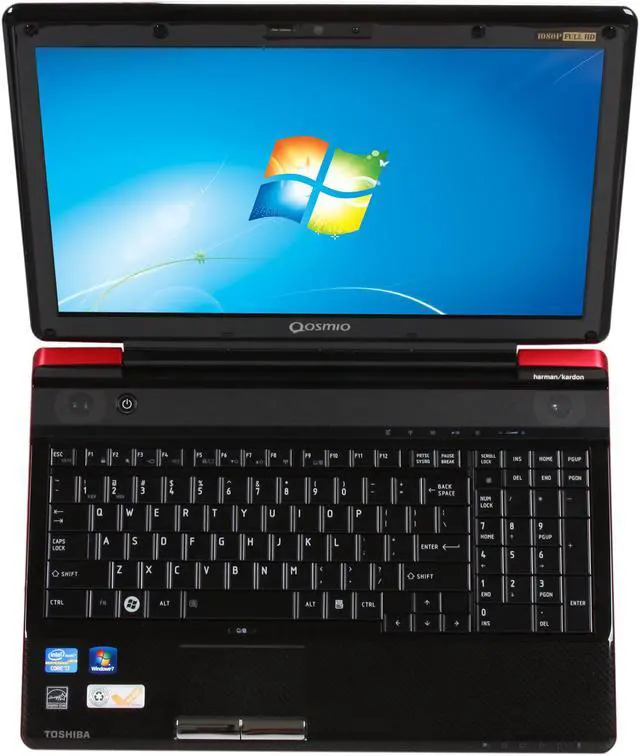 Alt view image 6 of 8 - TOSHIBA Laptop Qosmio Intel Core i7-2670QM 8GB Memory 750GB HDD NVIDIA GeForce GT 540M 15.6" Windows 7 Home Premium 64-Bit F755-3D350
