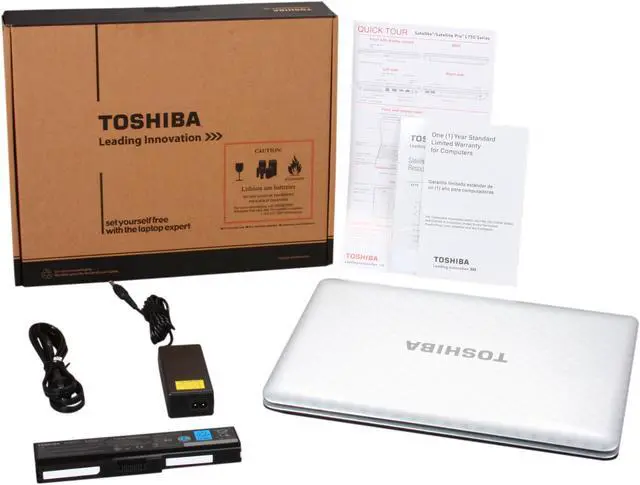Alt view image 8 of 8 - TOSHIBA Laptop Satellite Intel Core i5-2430M 4GB Memory 640GB HDD NVIDIA GeForce GT 525M 15.6" Windows 7 Home Premium 64-Bit L755-S5354