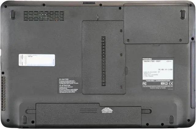 Alt view image 7 of 8 - TOSHIBA Laptop AMD A6-3400M 4GB Memory 320GB HDD AMD Radeon HD 6520G 15.6" Windows 7 Home Premium 64-Bit L755D-S5347