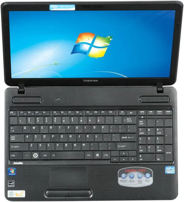 Alt view image 6 of 8 - TOSHIBA Laptop Satellite Intel Core i3-2330M 4GB Memory 320GB HDD Intel HD Graphics 15.6" Windows 7 Home Premium 64-Bit C655-S5341