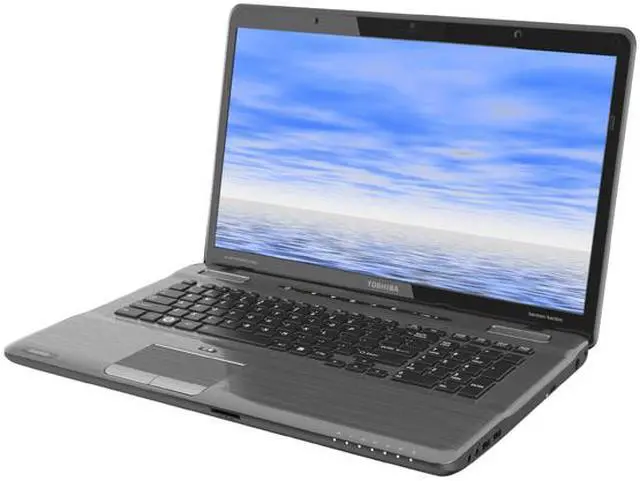 Main image of TOSHIBA Laptop Satellite Intel Core i7-2670QM 6GB Memory 1TB HDD Intel HD Graphics 17.3" Windows 7 Home Premium 64-Bit P775-013