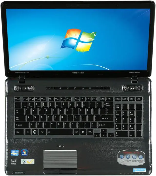 Alt view image 6 of 8 - TOSHIBA Laptop Satellite Intel Core i7-2670QM 6GB Memory 750GB HDD NVIDIA GeForce GT 540M 17.3" Windows 7 Home Premium 64-Bit P775-S7160