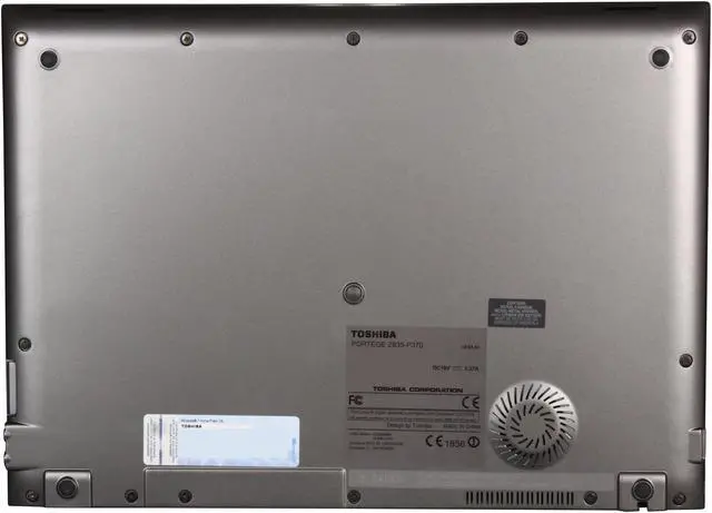 Alt view image 7 of 8 - TOSHIBA Ultrabook Portege Intel Core i5-2467M 6GB Memory 128 GB SSD Intel HD Graphics Windows 7 Home Premium 64-Bit Z835-P370