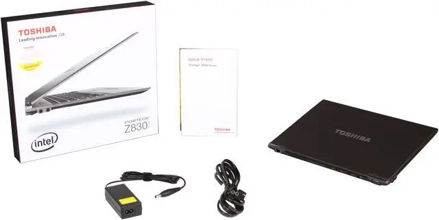 Alt view image 8 of 8 - TOSHIBA Ultrabook Portege Intel Core i5-2467M 6GB Memory 128 GB SSD Intel HD Graphics Windows 7 Home Premium 64-Bit Z835-P370