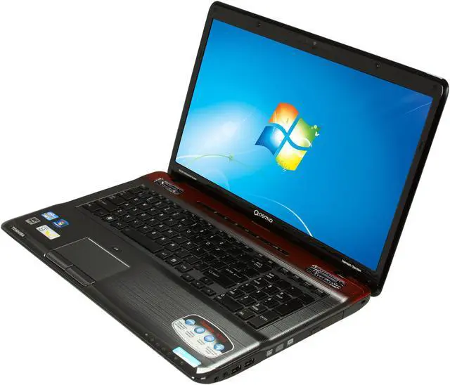 Main image of TOSHIBA Laptop Qosmio Intel Core i5-2450M 6GB Memory 640GB HDD NVIDIA GeForce GTX 560M Switches Graphics 17.3" Windows 7 Home Premium 64-Bit X775-Q7170