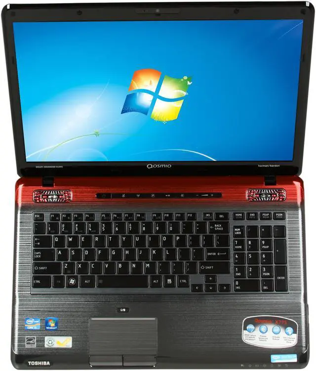 Alt view image 6 of 8 - TOSHIBA Laptop Qosmio Intel Core i5-2450M 6GB Memory 640GB HDD NVIDIA GeForce GTX 560M Switches Graphics 17.3" Windows 7 Home Premium 64-Bit X775-Q7170